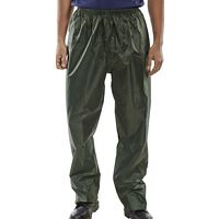 Nylon B-Dri Trousers Olive Green XL