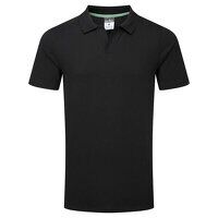 Portwest Organic Cotton Recyclable Polo Shirt (Black / L / R)