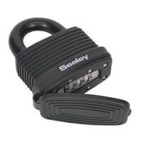 PL302CW Sealey 48mm Steel Body Weatherproof Combination Padlock