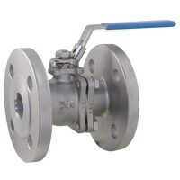 1/2inch PN16 Full Bore Flanged Ball Valve Sta...