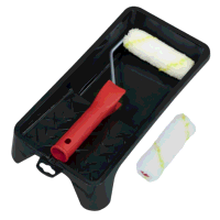 Sealey PR4 4 Paint Roller Set with Tray