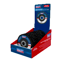 Sealey PTC/CW115DB 115 x 13mm Black Polycarbi...