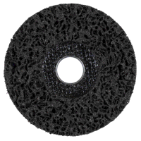 Sealey PTC/CW115DB 115 x 13mm Black Polycarbide Abrasive Strip Disc 22mm Bore - Display Box of 10
