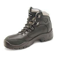 PU Rubber S3 Boot Black Size 4