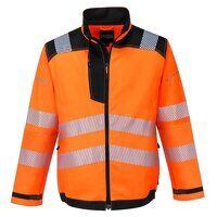 PW3 Hi-Vis Work Jacket (Orange/Black / XL / R)