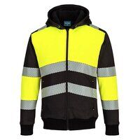 Portwest PW3 Zipped Class 1 Winter Hoodie (Ye...