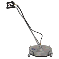 Sealey PWAK24 24 Surface Cleaner with Dual Handle  Rotating Spray Bar - Stainless Steel