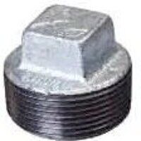 4inch BSPT Plain Plug Galvanised, Fig 291
