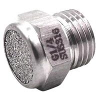 1/8inch NPT Pneumatic Silencer/Muffler NPT Stainless Steel 316