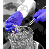 Polyco GN91/200 Blue Large Nitrile Disposable...