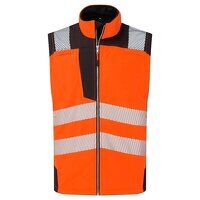 Portwest 3 Layer Hi-Vis Softshell Gilet (Oran...