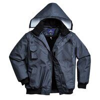 Portwest 4-in-1 Bomber Jacket (Navy / XL / Re...