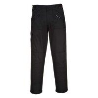 Portwest Action Trousers (Black / 38 / R)