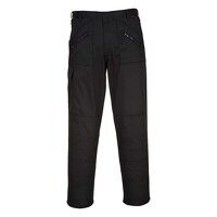 Portwest Action Trousers (Black / 46 / R)