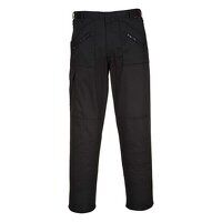 Portwest Action Trousers (Black / 48 / R)