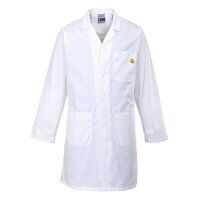 Portwest Anti-Static ESD Coat (White / 4XL / R)