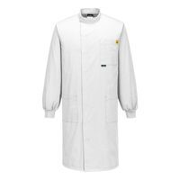 Portwest Anti-Static ESD Howie Coat (White / ...