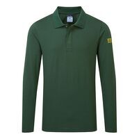 Portwest Anti-Static ESD Polo L/S (Forest Gre...
