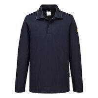 Portwest Anti-Static ESD Polo L/S (Navy NV / ...