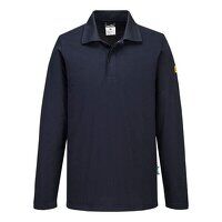 Portwest Anti-Static ESD Polo L/S (Navy NV / XL / R)