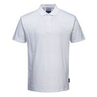 Portwest Anti-Static ESD Polo Shirt S/S (Whit...