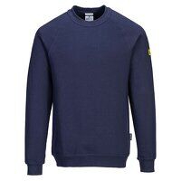 Portwest Anti-Static ESD Sweatshirt (Navy / L...