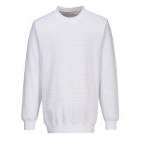 Portwest Anti-Static ESD Sweatshirt (White / ...