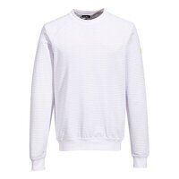 Portwest Anti-Static ESD Sweatshirt (White / ...