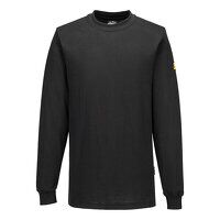 Portwest Anti-Static ESD T-Shirt L/S (Black /...