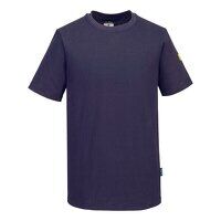 Portwest Anti-Static ESD T-Shirt S/S (Navy / ...