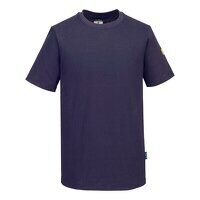 Portwest Anti-Static ESD T-Shirt S/S (Navy / ...