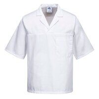 Portwest Bakers Shirt S/S (White / L / Regula...