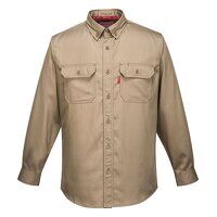 Portwest Bizflame 88/12 FR Shirt (Khaki / M /...