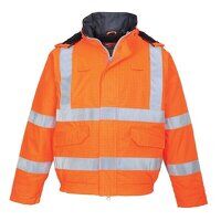 Portwest Bizflame Rain Hi-Vis Antistatic Flam...