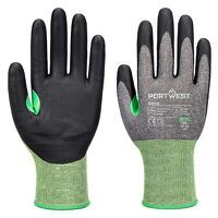Portwest CS Cut C18 Nitrile Glove (Grey/Black...