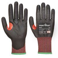 Portwest CS Cut F13 PU Glove (Black / S / R)