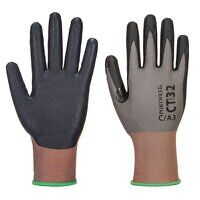 Portwest CT Cut C18 Nitrile Glove (Grey/Black...