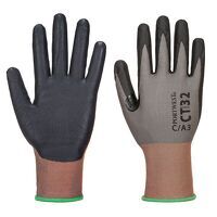 Portwest CT Cut C18 Nitrile Glove (Grey/Black / XXXL / R)