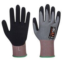 Portwest CT Cut E15 Nitrile Glove (Grey/Black / L / R)