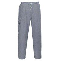 Portwest Chester Chefs Trousers (Blue Ch...
