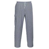 Portwest Chester Chefs Trousers (Blue Ch...