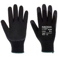 Portwest Classic Grip Glove - Latex (Black / M / R)