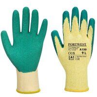 Portwest Classic Grip Glove - Latex (Green / XL / R)