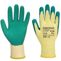 Portwest Classic Grip Glove - Latex (Green / ...