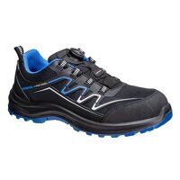 Portwest Composite KPU and Mesh Trainer S1PS ESD SR FO (Black/Blue / 41 / B)