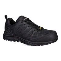 Portwest Composite Textile Trainer  S1PS ESD SR FO (Black / 44 / R)