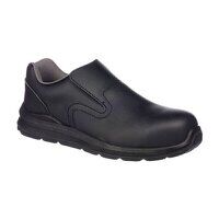 Portwest Compositelite Slip On Safety Trainers (Black / 43 / Regular Fit)