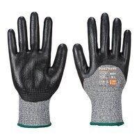 Portwest Cut 3/4 Nitrile Foam Glove (Black / ...