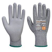 Portwest Cut C13 PU Glove (Grey / S / R) A622...
