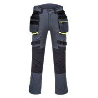 Portwest DX4 Detachable Holster Pocket Trousers (Metal Grey / 32 / R)